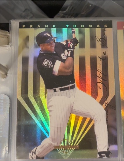 1995 Leaf Limited Gold #1 Frank Thomas — front