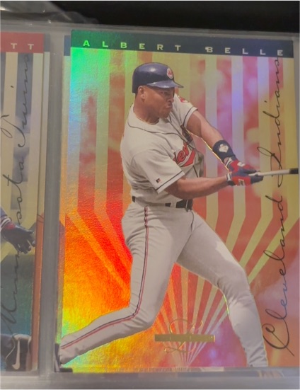 1995 Donruss Leaf Limited #5 Albert Belle — front