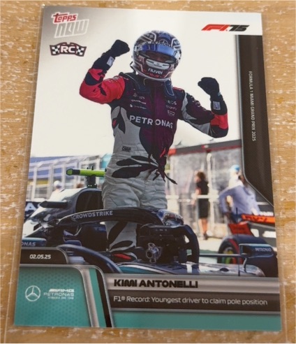 2025 Topps Now F1 #33 Kimi Antonelli — front