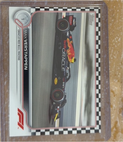 2022 Topps Formula 1 #109 Max Verstappen — front