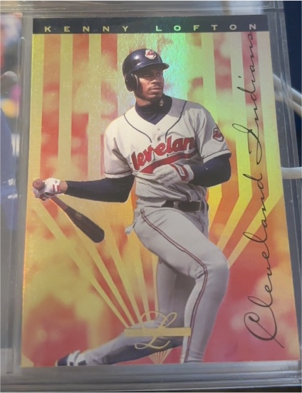 1995 Donruss Leaf Limited #18 Kenny Lofton — front