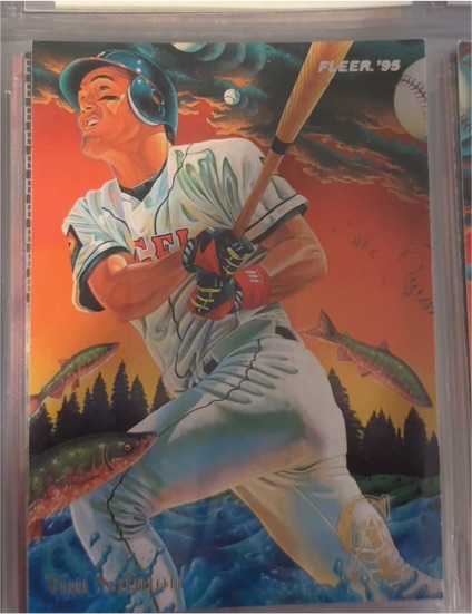 1995 Fleer Pro-Visions #5 Tim Salmon — front