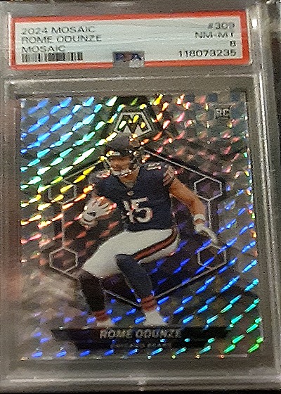 2024 Panini Mosaic #366 Rome Odunze — front