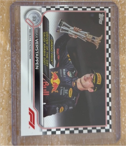 2022 Topps Formula 1 #192 Max Verstappen — front
