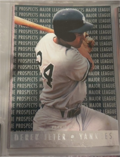 1995 Fleer Major League Prospects #7A Derek Jeter — front