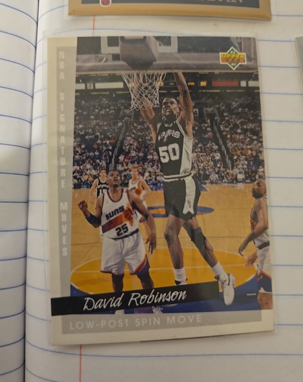 1993-94 Upper Deck #248 David Robinson — front