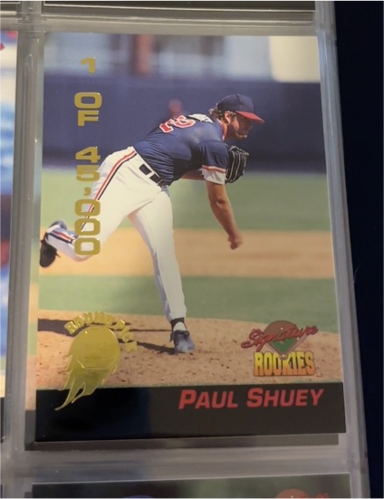 1994 Signature Rookies #42 Paul Shuey — front