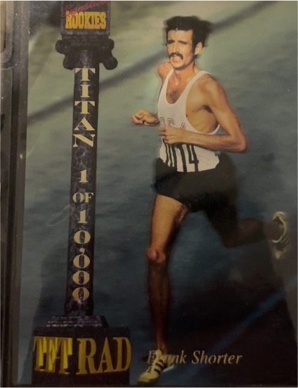 1994 Signature Rookies Tetrad #127 Frank Shorter — front