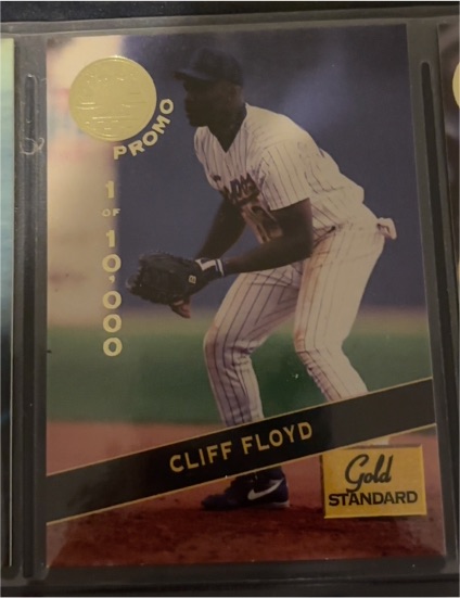 1994 Signature Rookies Gold Standard Promos #P5 Cliff Floyd — front