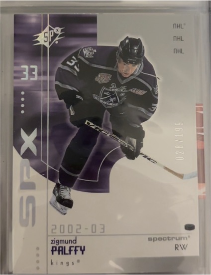 2002-03 Upper Deck SPx Spectrum #33 Zigmund Palffy — front