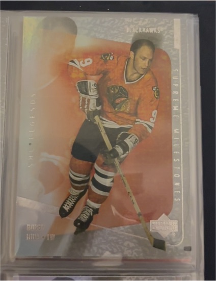 2022-23 Upper Deck Trilogy #143 Bobby Hull Frozen In Time — front