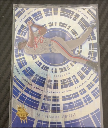 2000 Upper Deck SPx Power Brokers #PB6 Vladimir Guerrero — front
