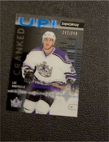 2022-23 Upper Deck Synergy Cranked Up #CU-LE Luc Robitaille — front