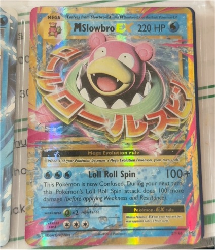 2016 Pokemon XY Evolutions #27 Mega Slowbro EX — front