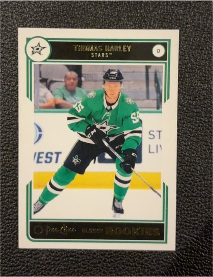 2020-21 Upper Deck O-Pee-Chee Glossy Rookies #R-16 Thomas Harley — front