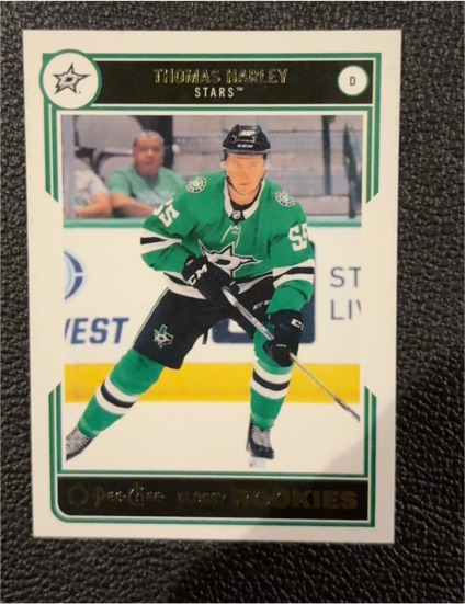 2020-21 Upper Deck O-Pee-Chee Glossy Rookies #R-16 Thomas Harley — front