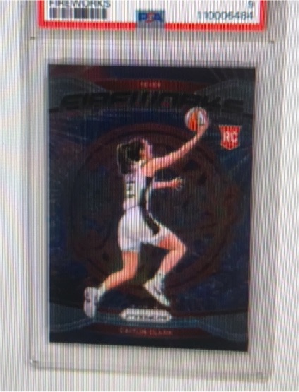 2024 Panini Prizm WNBA Fireworks #13 Caitlin Clark RC — front
