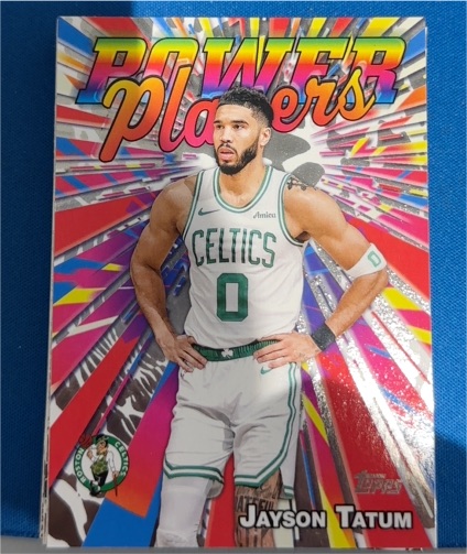 2025-26 Topps #PP-5 Jayson Tatum Power Players — front