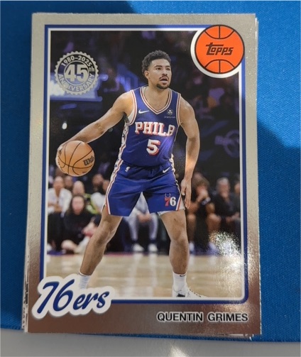2025 Topps 1980-81 #80BK-46 Quentin Grimes — front