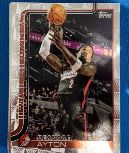 2025-26 Topps #124 Deandre Ayton — front
