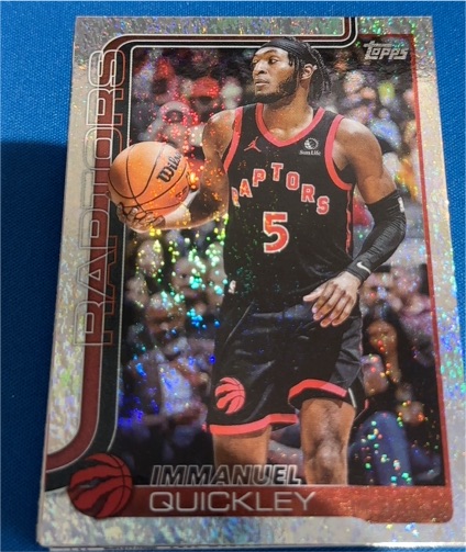 2025-26 Topps #32 Immanuel Quickley — front