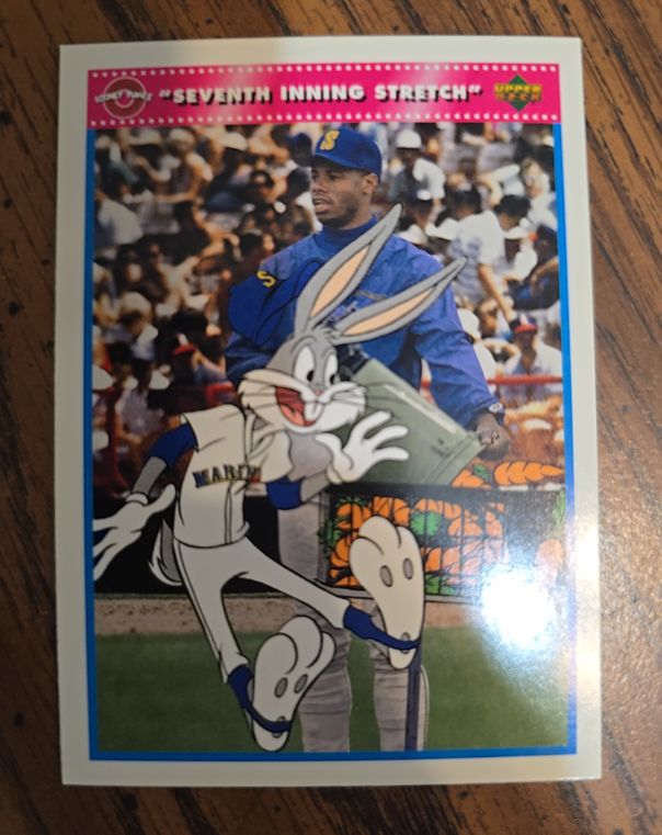 1992 Upper Deck Comic Ball 3 #192 Seventh Inning Stretch Ken Griffey Jr. — front