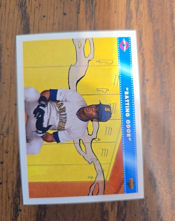 1992 Upper Deck Comic Ball 3 #6 Batting Odor — front