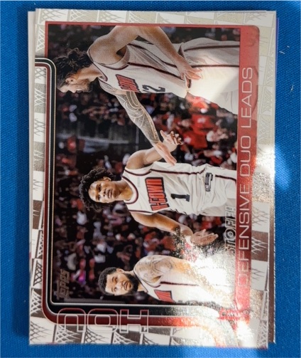 2025-26 Topps Basketball #297 Jalen Green & Kevin Porter Jr. — front