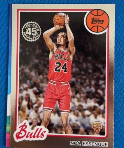 2025-26 Topps #80BK-59 Noa Essengue 1980-81 Topps Basketball — front