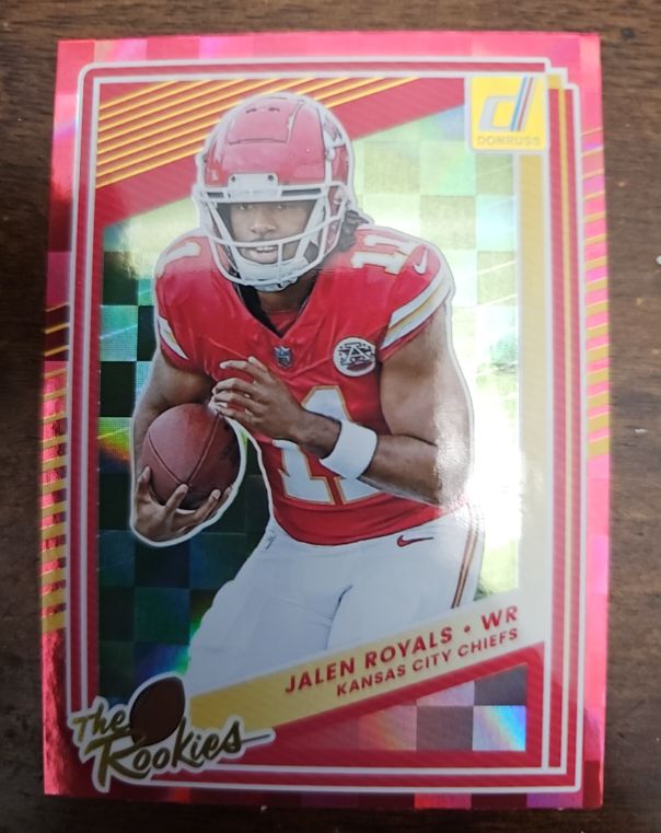 2025 Donruss #27 Jalen Royals The Rookies — front