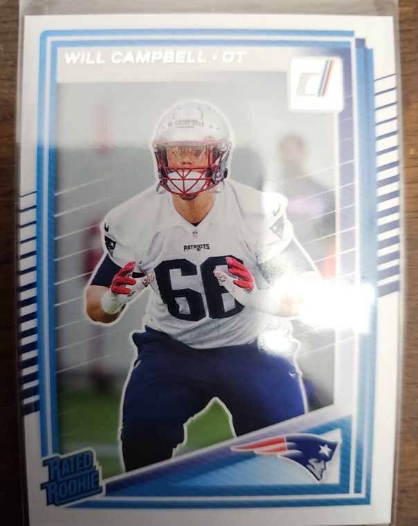 2025 Donruss #345 Will Campbell — front