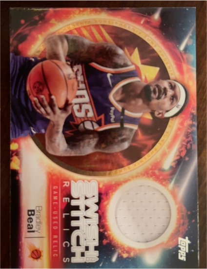 2025-26 Topps Swish and Stitch Relics #SST-BB Bradley Beal — front