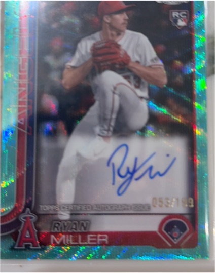 2025 Topps Chrome #RA-RM Ryan Miller — front