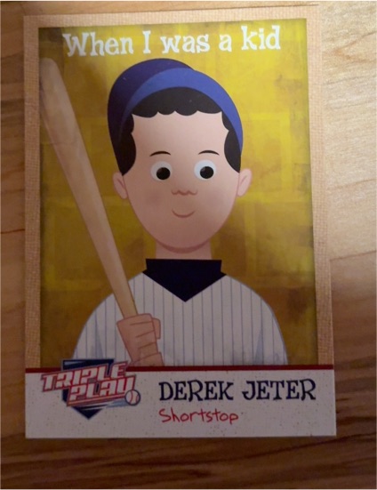 2012 Panini Triple Play #286 Derek Jeter — front