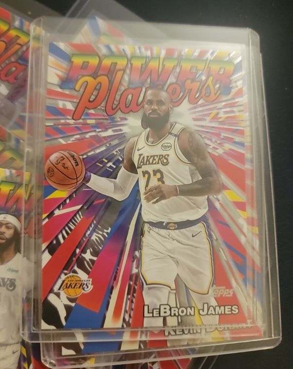 2025-26 Topps #PP-7 LeBron James Power Players — front