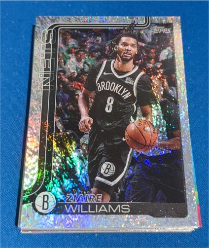 2025-26 Topps #9 Ziaire Williams — front