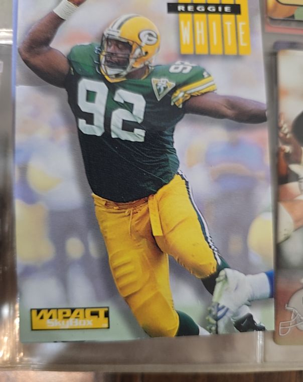 1994 SkyBox Impact #96 Reggie White Green Bay Packers — front
