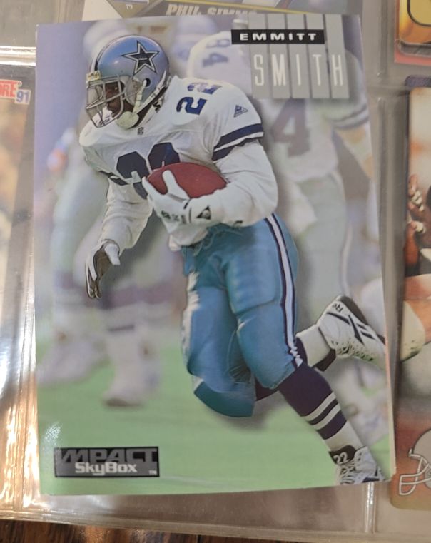 1994 SkyBox Impact #63 Emmitt Smith — front