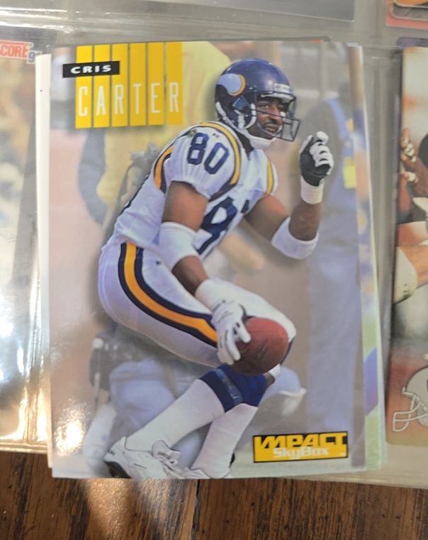 1994 SkyBox Impact #156 Cris Carter — front