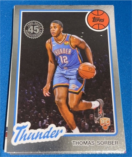 2025-26 Topps 45th Anniversary #80BK-61 Thomas Sorber — front