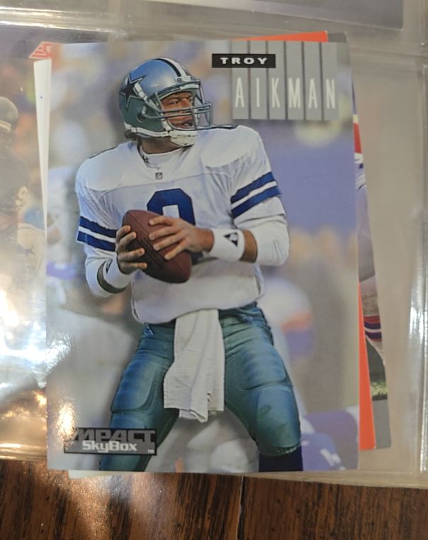 1994 SkyBox Impact #57 Troy Aikman — front