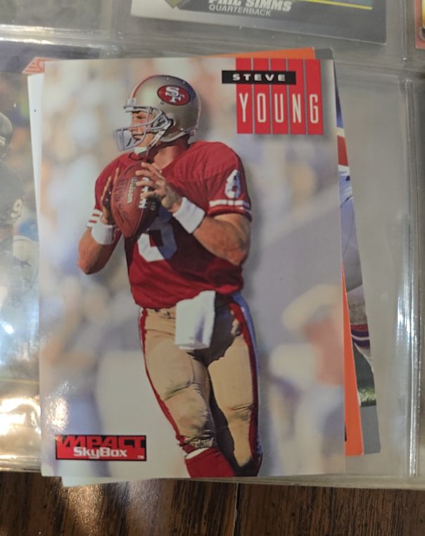 1994 SkyBox Impact #236 Steve Young — front