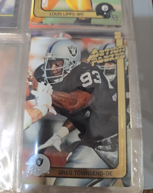 1991 Action Packed #93 Greg Townsend — front
