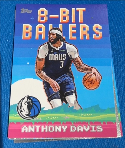 2025-26 Topps #8B-5 Anthony Davis 8-Bit Ballers — front