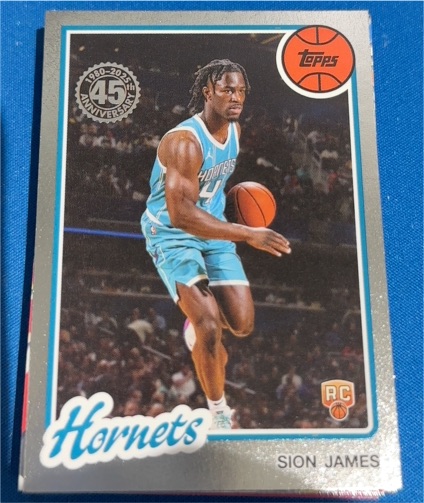 2025-26 Topps #80BK-76 Sion James Rookie — front