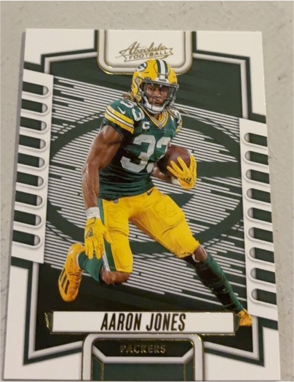 2023 Panini Absolute #64 Aaron Jones — front