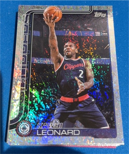 2025-26 Topps #142 Kawhi Leonard — front