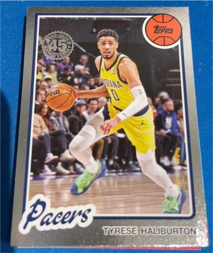 2025-26 Topps 1980 45th Anniversary #80BK-94 Tyrese Haliburton — front