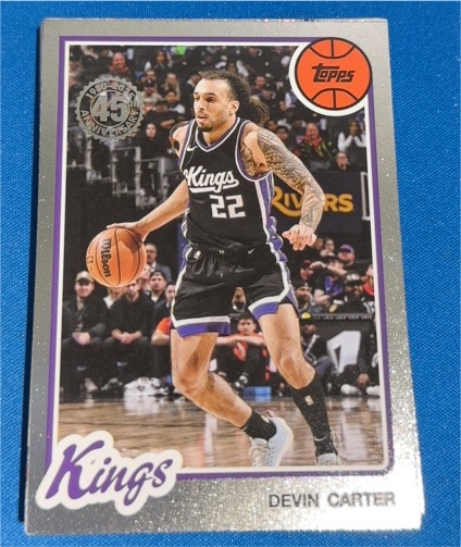 2025-26 Topps #80BK-31 Devin Carter 1980-81 Topps Basketball — front