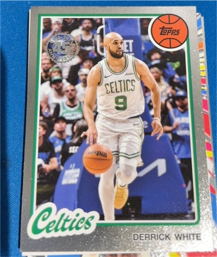 2025-26 Topps 45th Anniversary #80BK-43 Derrick White — front